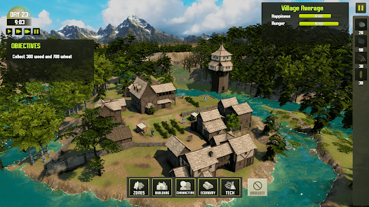 Medieval Town Lords(The character will not feel hunger) screenshot image 2_playmods.net
