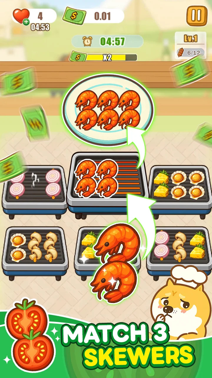 Kebab Match Tycoon(Mod Menu) screenshot image 3_playmods.net