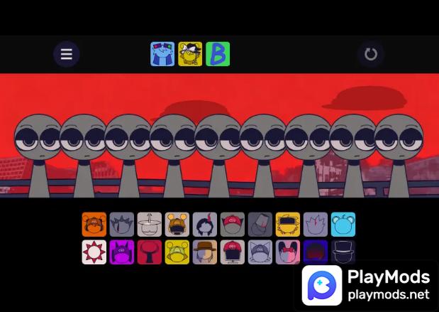 Sprunki Modle Incredipack MOD APK: Create Music with Sprunki YARARARA | playmods.net