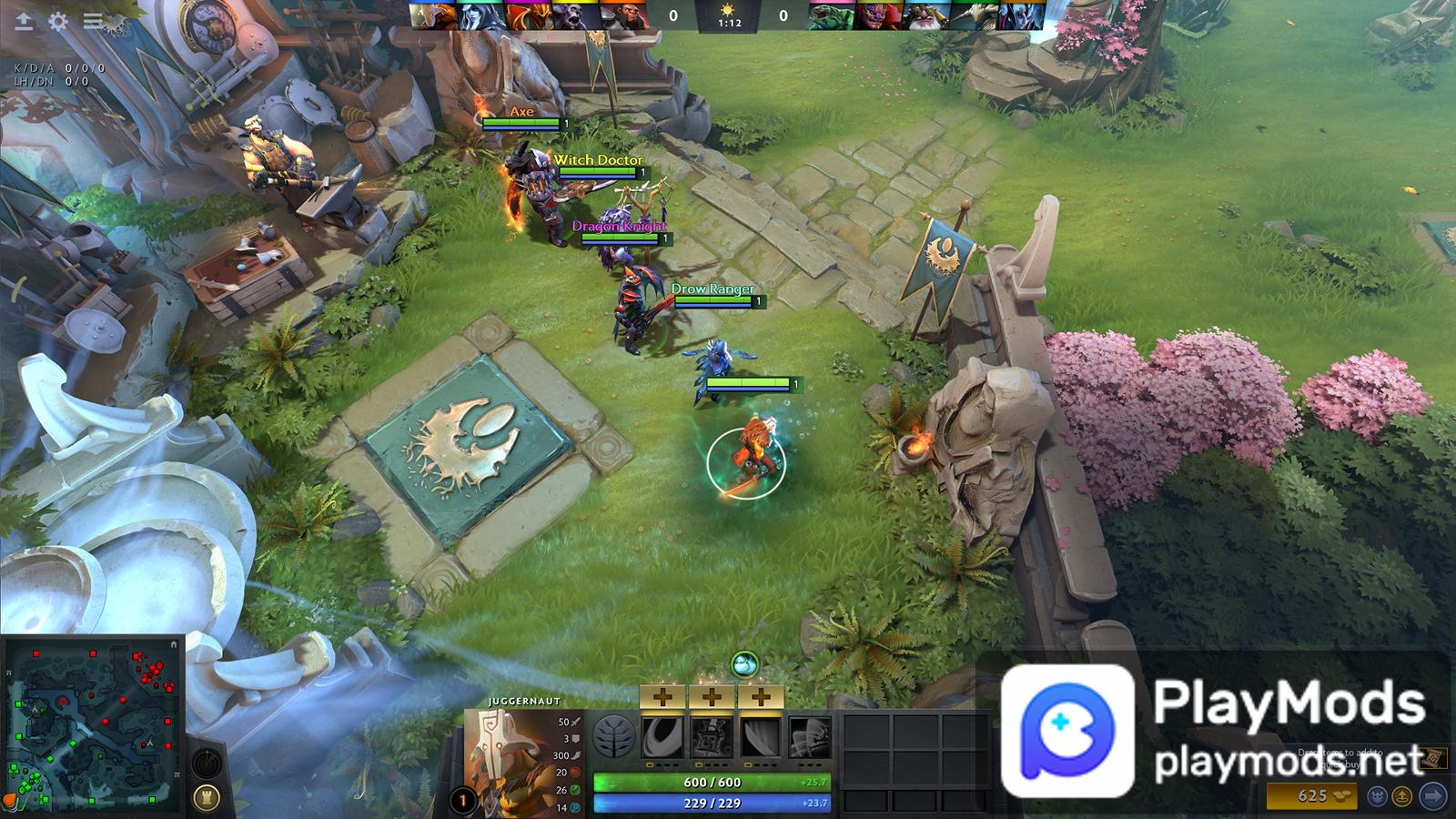 Dota 2 Mobile MOD APK: Explore the Fan-Made MOBA on Android | playmods.net